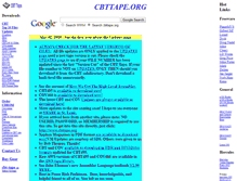 Tablet Screenshot of cbttape.org